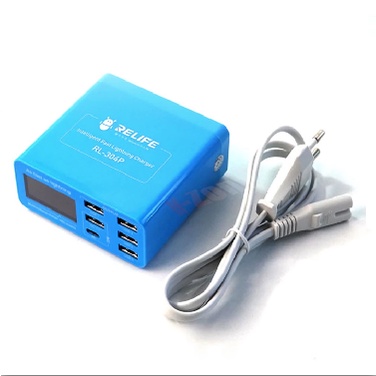 Super Charging Box Relife Rl-304P 6 Ports Digital Lightning