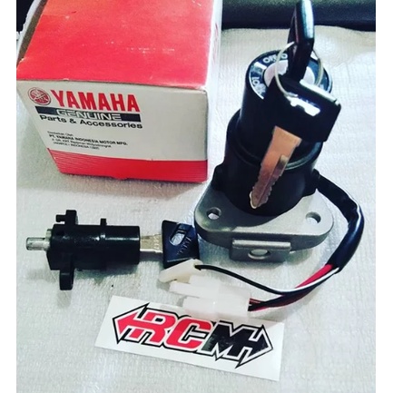 KUNCI KONTAK DAN SADEL JOK SET YAMAHA TIARA ORI ORIGINAL YAMAHA YGP ASLI