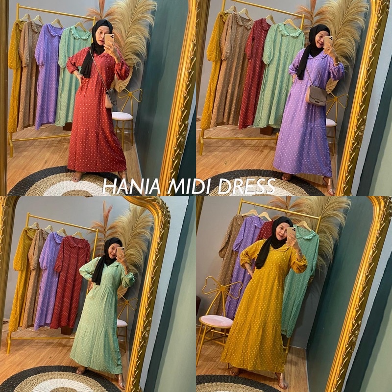 HANIA MIDI DRESS