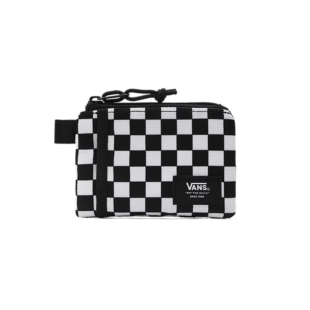 DOMPET POUCH VANS OFF THE WALL | VANS POUCH WALLET BLACK WHITE