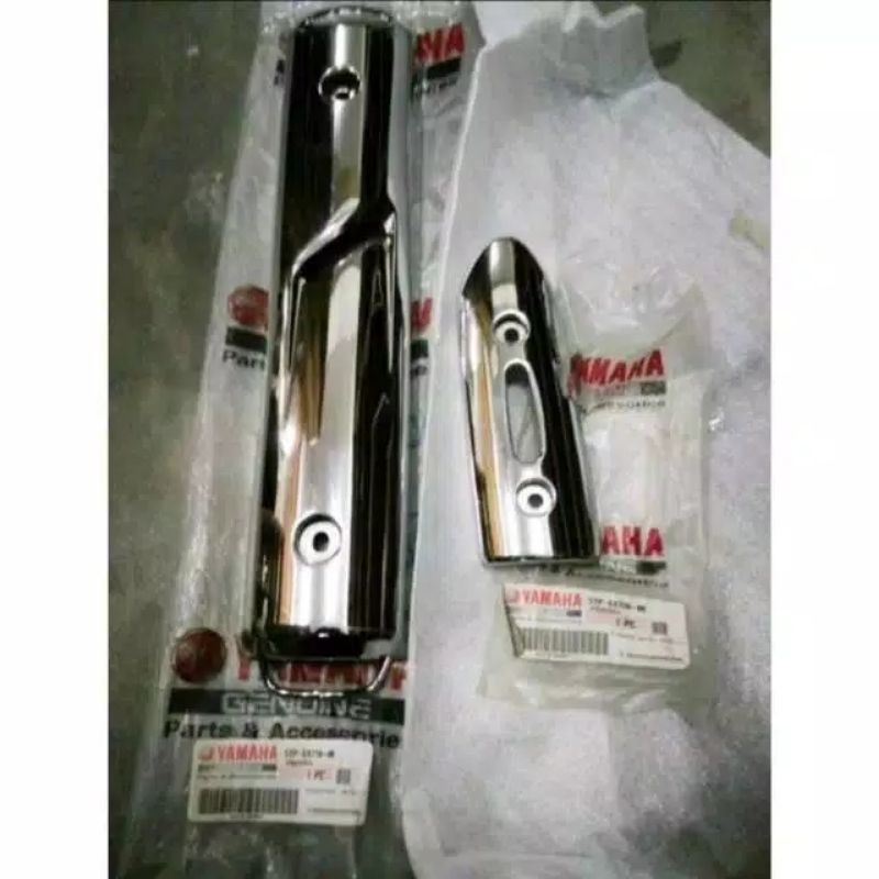 COVER TAMENG KNALPOT SET JUPITER Z BURHAN ORI