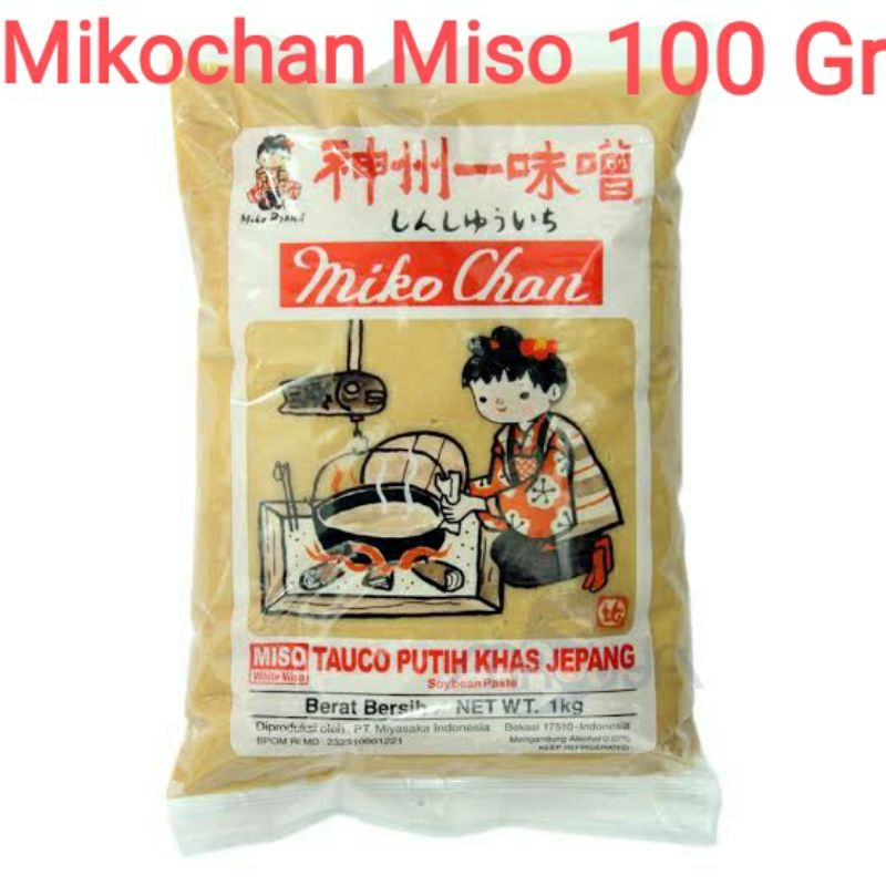 

MIKOCHAN Pasta Miso Putih 100 g Halal │ Tauco Ala Jepang untuk Sup Miso Soup Ramen Udon Miko Chan