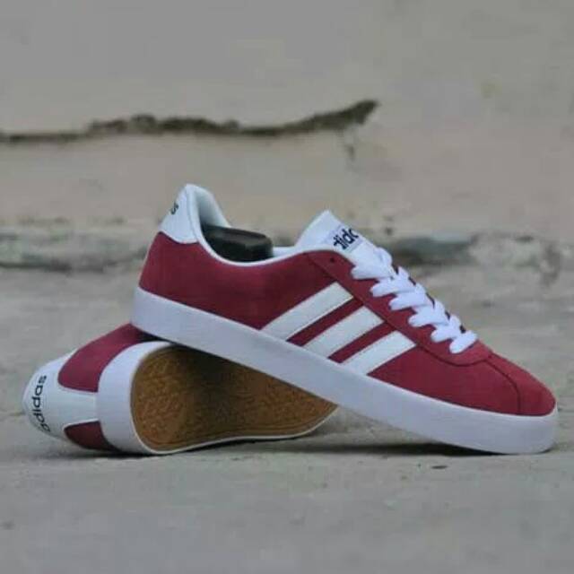 adidas vl court red