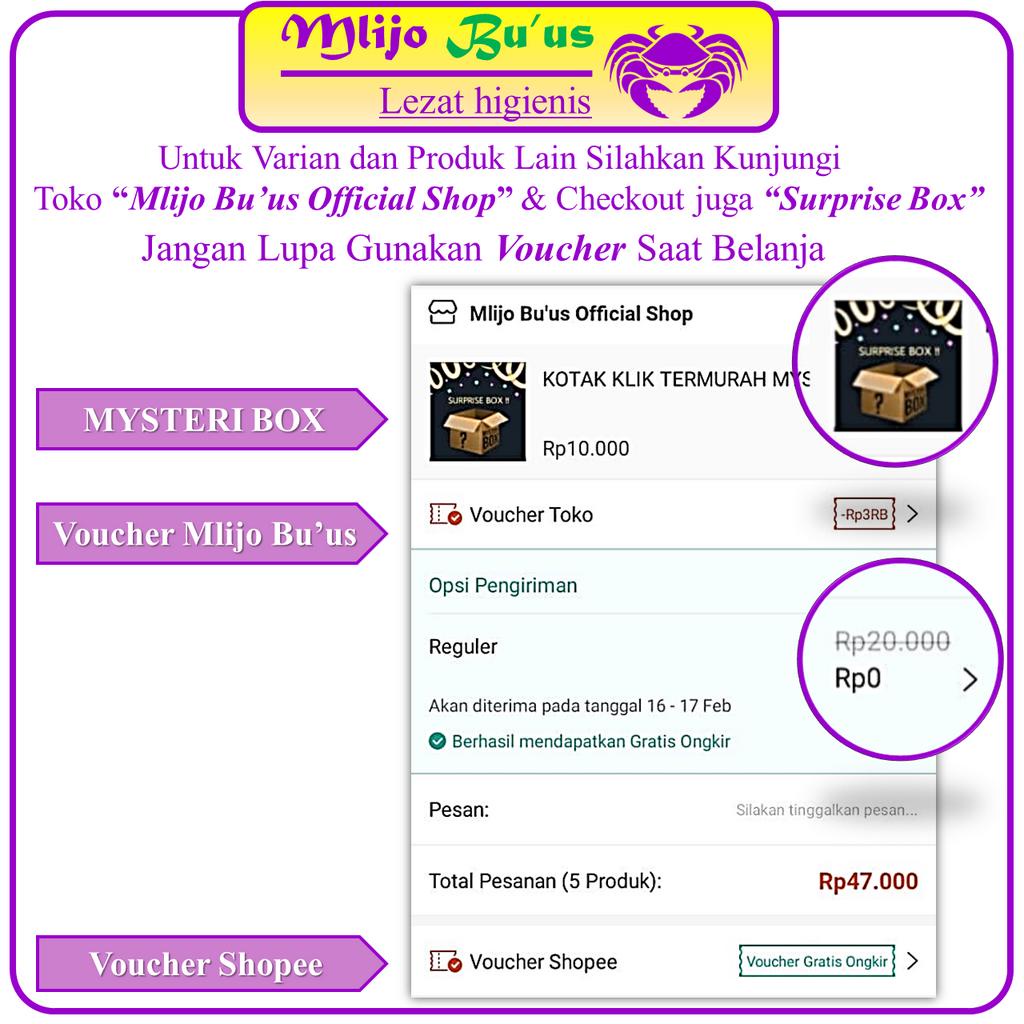 

Forcysn Makanan Siap Saji Kentang Mustofa Kering Tempe Kacang Teri Sambal Goreng Mlijo Bu Us