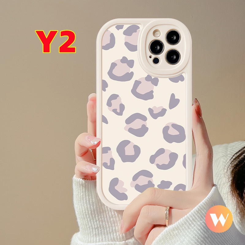 Leopard Case Untuk Samsung A13 A14 A50 A50s A21s A12 A32 A30s A52 A03s A23 A02s A33 A72 A03 M23 A51 A53 A73 5G A22 A10s A52s A20s A31 A20 A11 A71 A30 Lembut TPU Silicon Kamuflase Cove