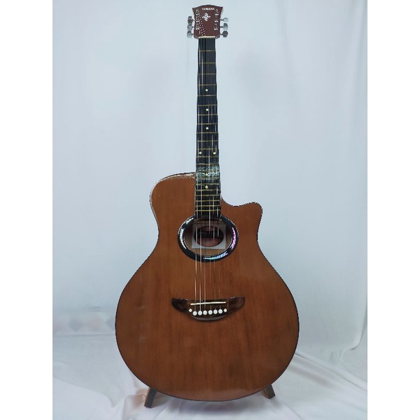 gitar akustik yamaha apx 500ii tanem besi termurah senar bagus senar string