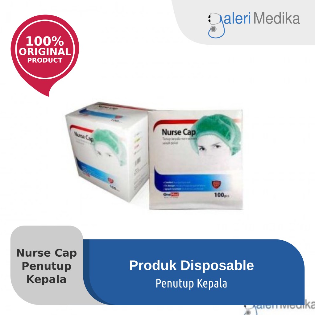 Nurse Cap - Penutup Kepala Isi 100pcs