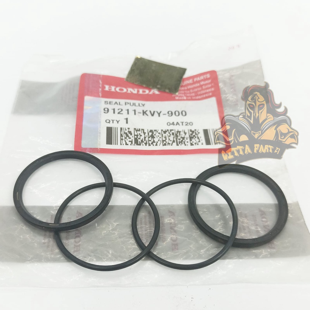 SEAL ORING SET PULLY HONDA KVY KUALITAS ASLI ORIGINAL HONDA AHM PRESISI BAHAN BERKUALITAS KARET LENTUR TIDAK MUDAH KERAS TIDAK MUDAH MELAR TIDAK MUDAH PUTUS DAN DIJAMIN AWET BEAT KARBU BEAT FI SCOOPY KARBU VARIO 11O KARBU VARIO 110 FI VARIO 125 VARIO 150