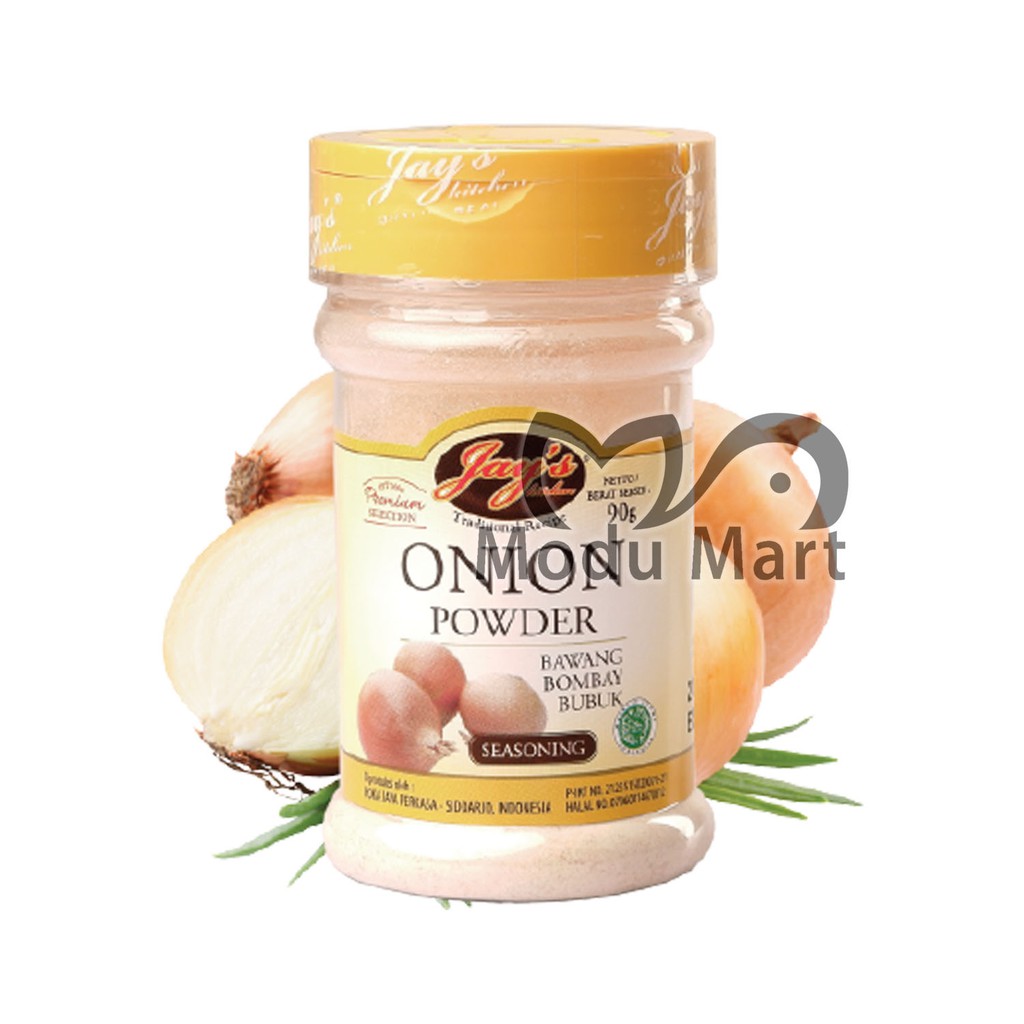 

JAYS KITCHEN Onion Powder Seasoning 90gr - Jay's Kitchen Bawang Bobay / Bombai Bubuk