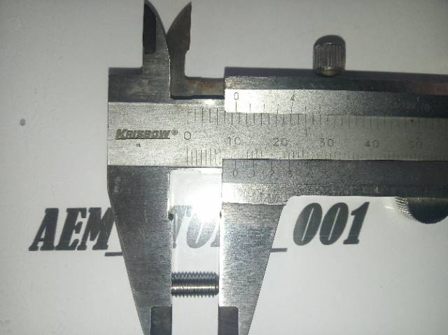 L tanam M5 x 10 (1cm) stainless 304