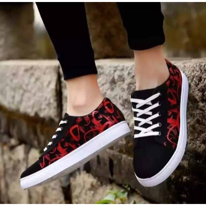 Sepatu Sneakers Pria Dewasa Dan Anak Batik Pendek Trendi Ukuran 26-40