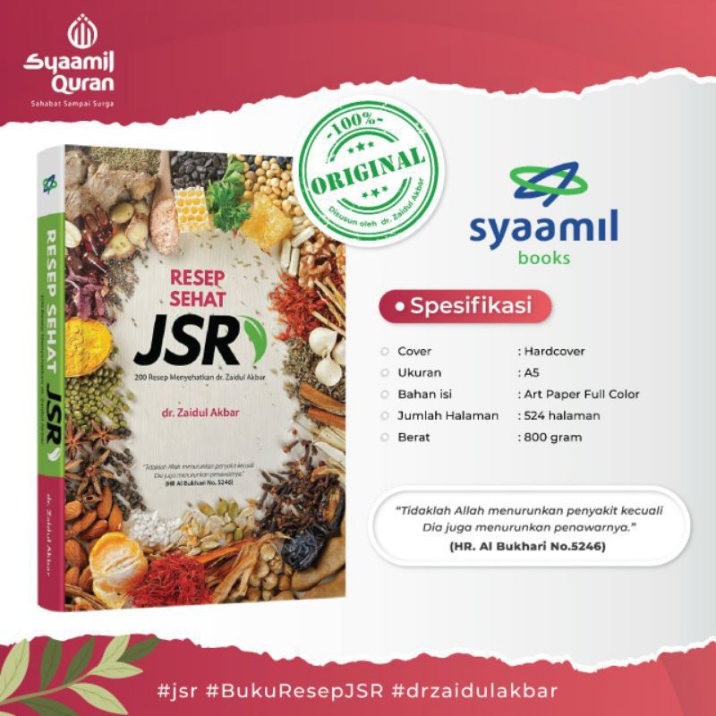 Resep Sehat JSR - Ustz Zaidul Akbar