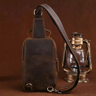 tas selempang pria kulit sapi asli Shopee Indonesia