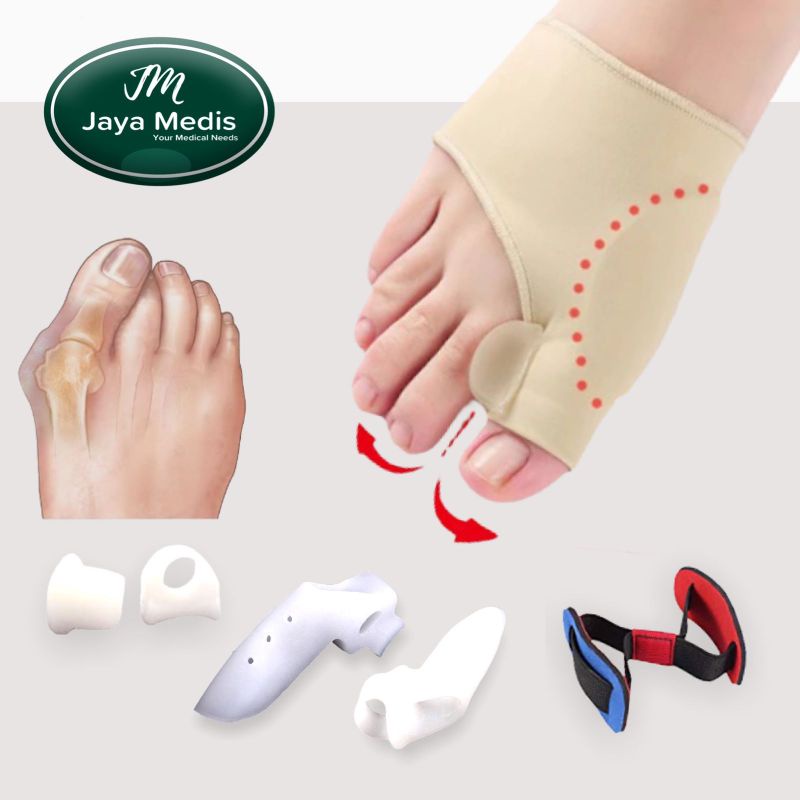 Pemisah Jari Kaki Korektor Hallux Valgus - Bunion 7 Pcs