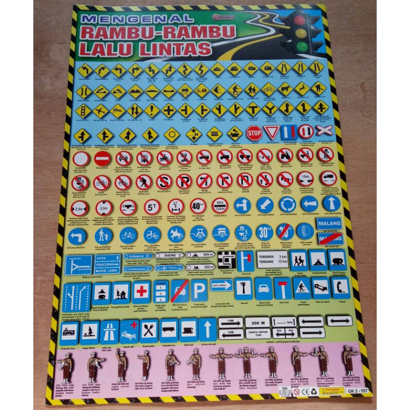 POSTER RAMBU RAMBU LALU LINTAS