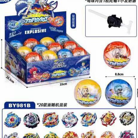 TERMURAH Mainan Gangsing beyblade burst Launcher Gangsing Topgyro Kode 152