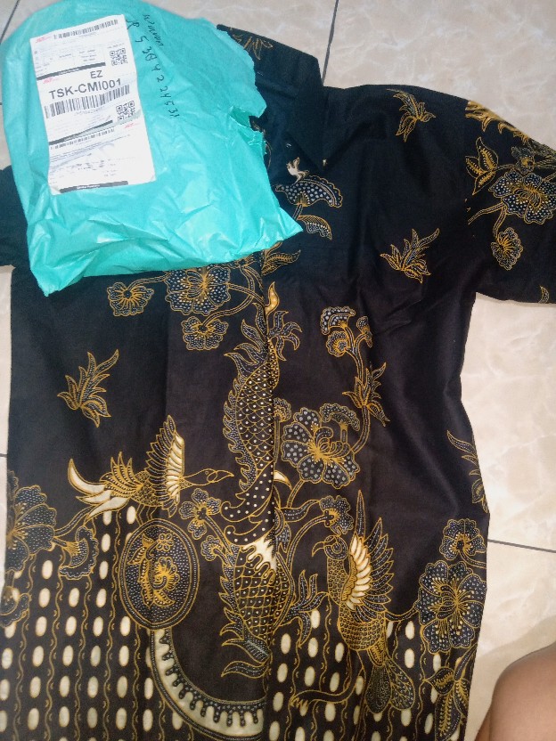 Naga Emas Kemeja Batik Pria Full Furing Katun Halus Primisima