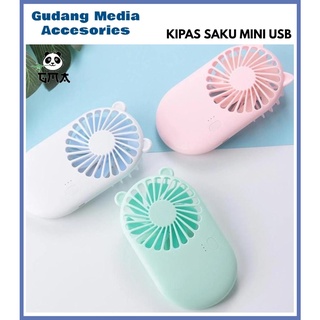 Kipas Imut Mini Portable Summer USB / Mini Cute Pocket Fan USB