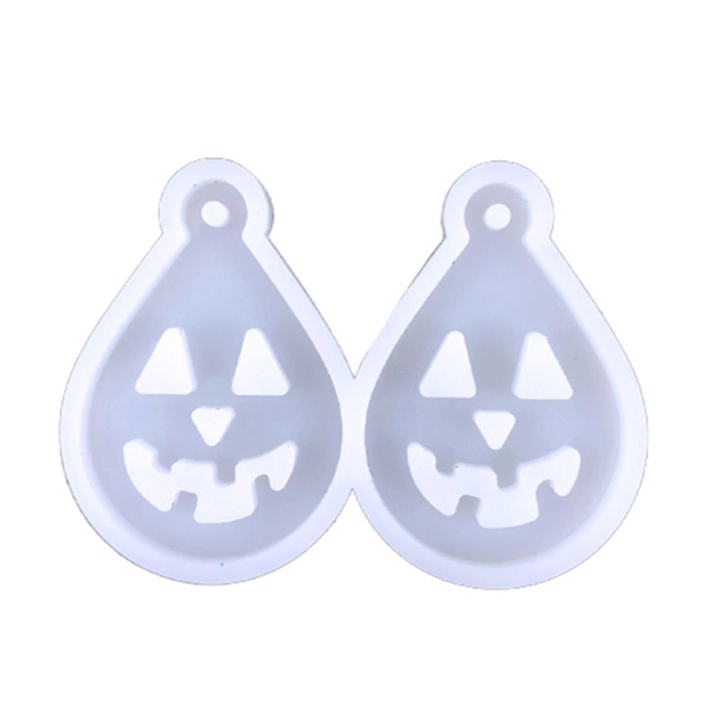Siy 5 Pcs Cetakan Silikon Model Jaring Labalabatengkorakhantu Halloween Untuk Membuat Anting DIY