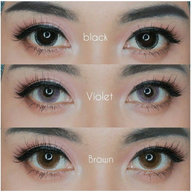 SOFTLENS NEWBLUK NORMAL &amp; MINUS (-0.50 S/D -3.00) BY CTK / 15MM / GRAY BROWN BLUE BLACK / Softlen Soflen Soflens