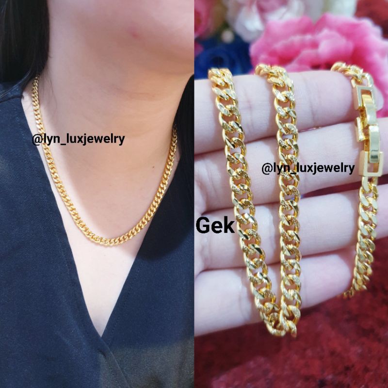 Sisik Necklace / KALUNG Sisik Naga Persis emas 24k