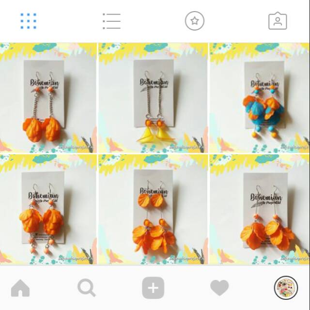 Anting hijab murah bandung