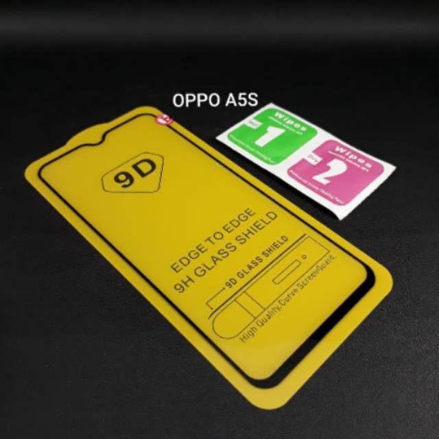 TEMPERED GLASS OPPO A5S 5D 9D 11D 21D FULL COVER TG OPPO A5S FULL COVER