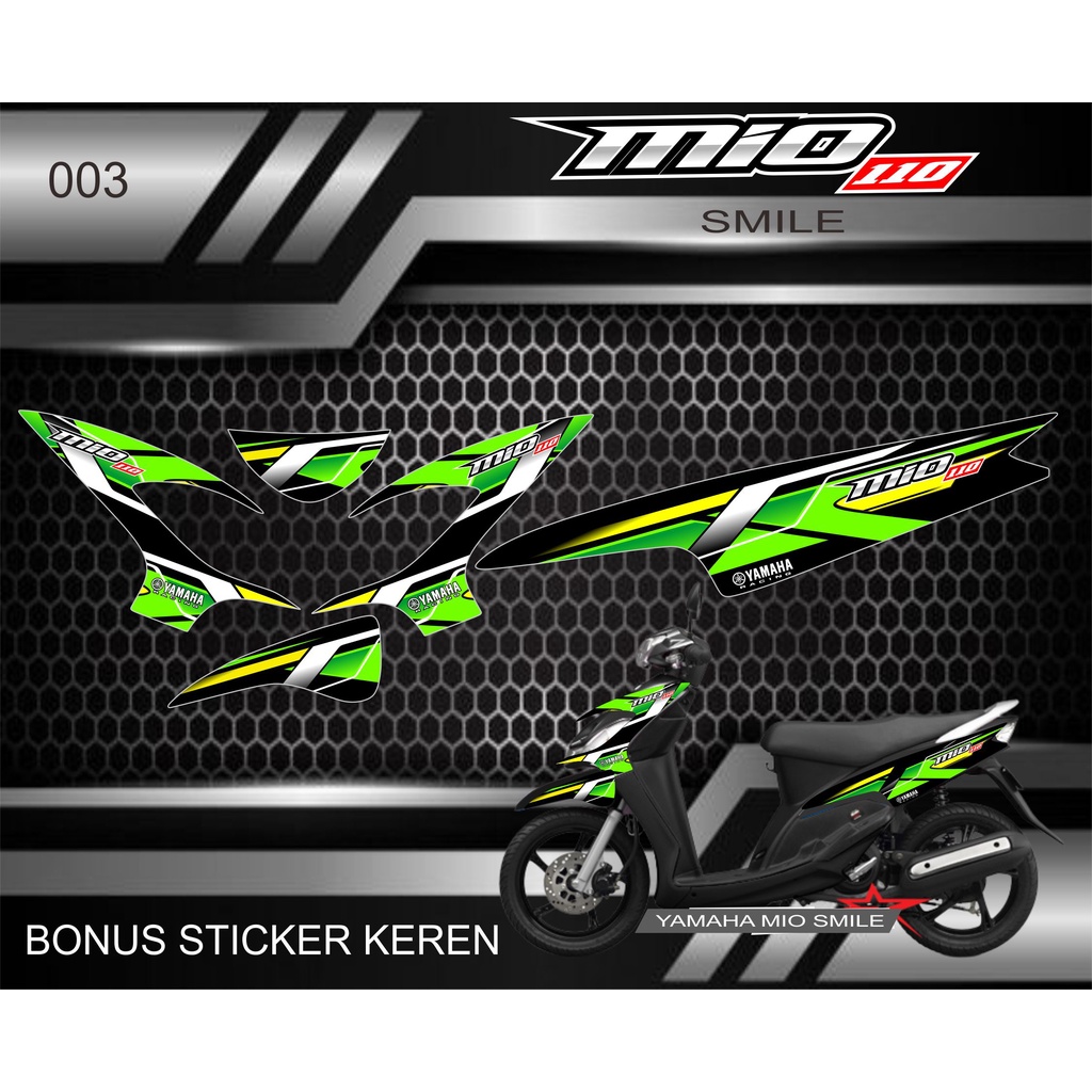 striping mio smile variasi racing