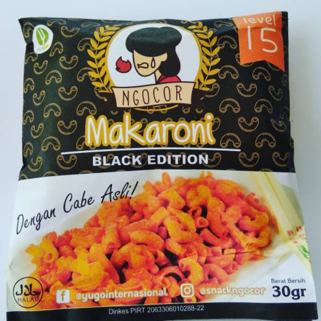 Makaroni ngocor pedas level 15