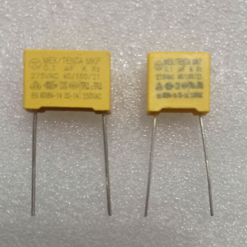 Kapasitor MKM 100nF 275V Capasitor 0.1uF 275V