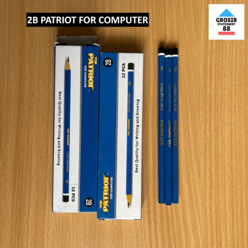 

Pensil Kayu 2B PATRIOT for Computer (1 LUSIN)