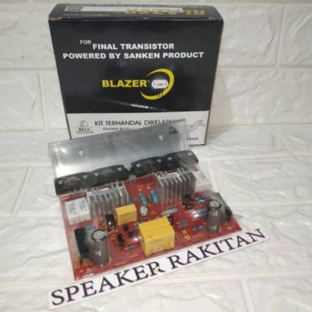 Kit Power Amplifier Blazer 500 Watt +TR Sanken
