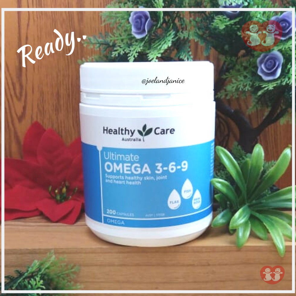 Healthy Care Ultimate Omega 3,6,9, 200 caps