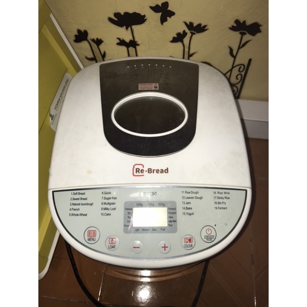 ReBREAD Bread maker RB 250C