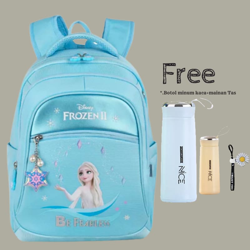 Tas Ransel Perempuan Untuk Sekolah Sd Smp Sma L0v3 B3t3s CX1 Free Gantungan Dan My B0ttl3 Lucu