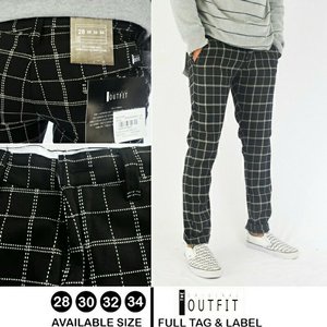 Celana Kotak Kotak Cowok Celana Kotak Kotak Pria Celana Panjang Kotak Pria Celana Panjang Tartan Pri