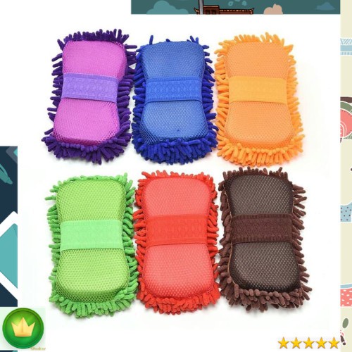 SPONGE BUSA MICROFIBER CENDOL - KAIN SPONGE CUCI MOBIL MIKROFIBER