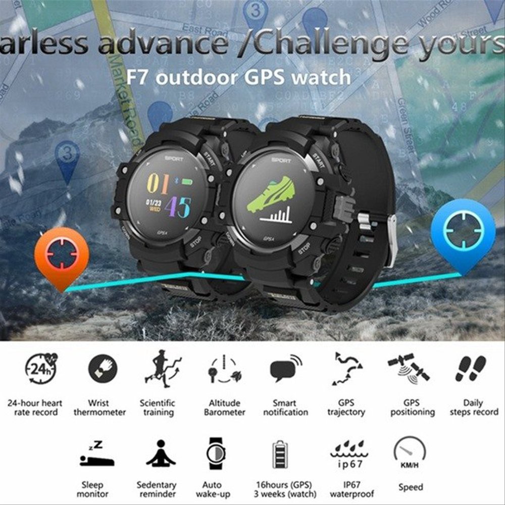 Dt No.1 F7 Smart Watch Smartwatch Jam Tangan Gps New