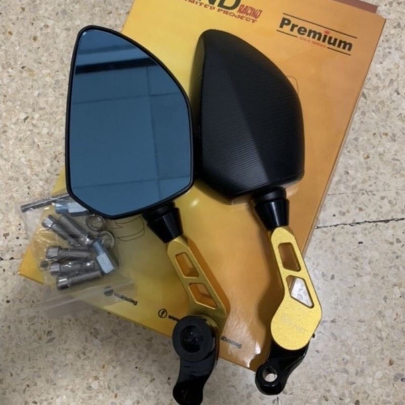 Spion Motor Model DUCATI Spion VND Premium Universal Nmax,Aerox,Xmax,Pcx,Cbr,Ninja,Gsx,R15,R25,Mt15-Gold Ducati