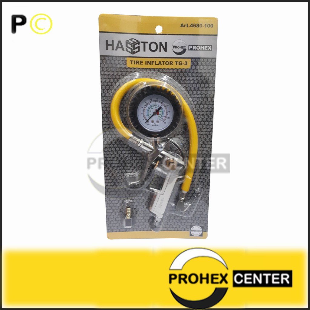 Jual Alat Isi Ukur Angin Tire Pressure Gauge Inflator In Prohex