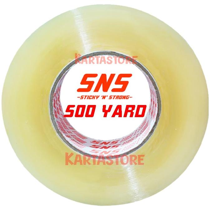 

1 KARTON LAKBAN 500 YARD 300 METER SNS KHUSUS GRAB GOJEK SAMEDAY - COKLAT, 300M 45MIC 1CTN