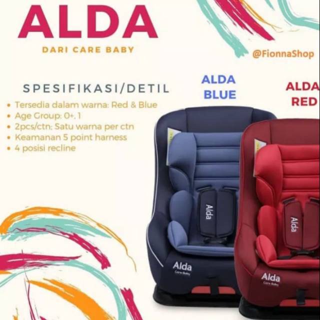Car Seat Baby Care ALDA