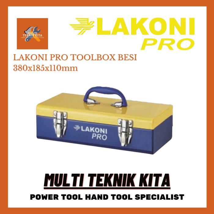 Lakoni Pro Metal Toolbox 1 Susun Tool Box Besi Tempat Perkakas