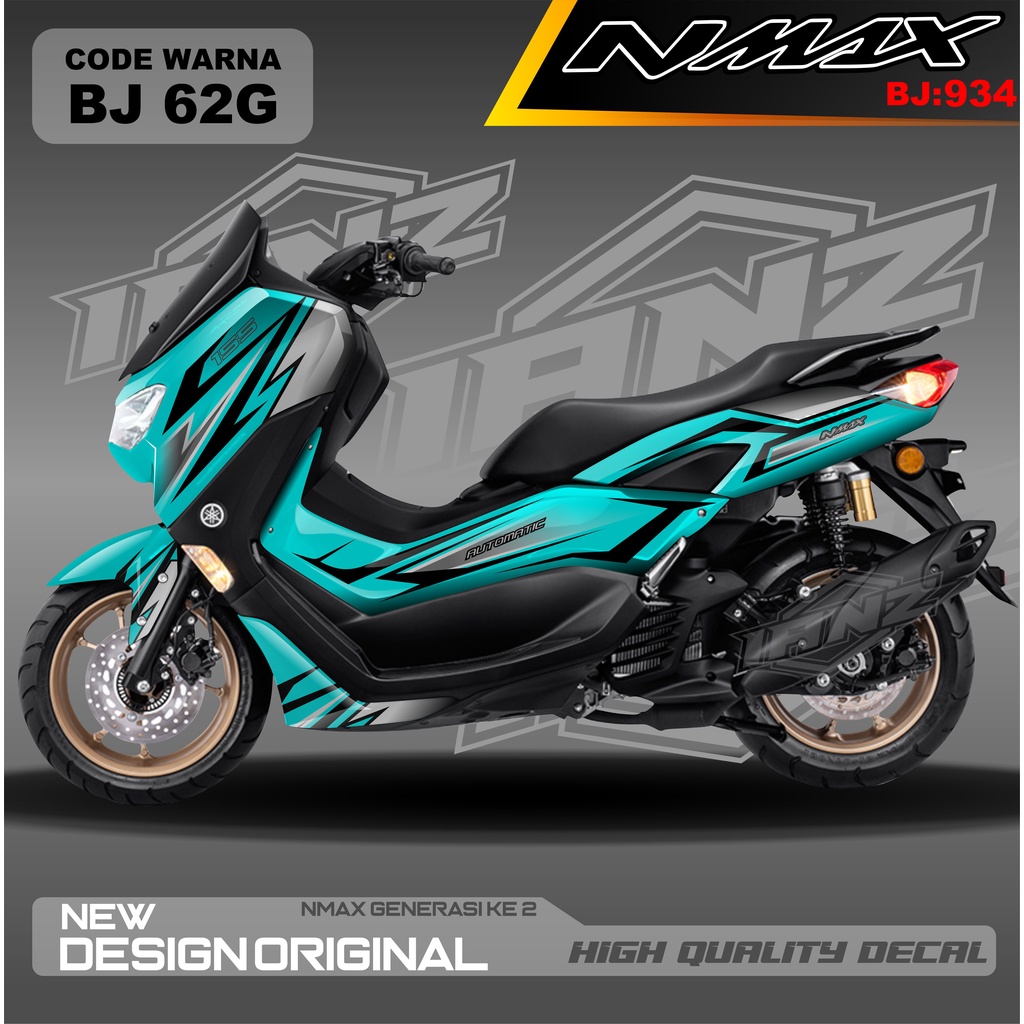 STICKER DECAL ALL NEW NMAX FULL BODI MOTOR / DECAL FULL BODY NMAX / sticker nmax / decal nmax / stiker motor nmax / decal new nmax /DECAL STIKER FULL BODY NMAX / STIKER DECAL NMAX TERBARU