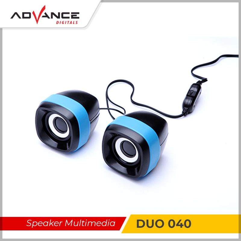 speaker aktif advance duo040 xtraa bass pc speaker komputer laptop spiker speker portable