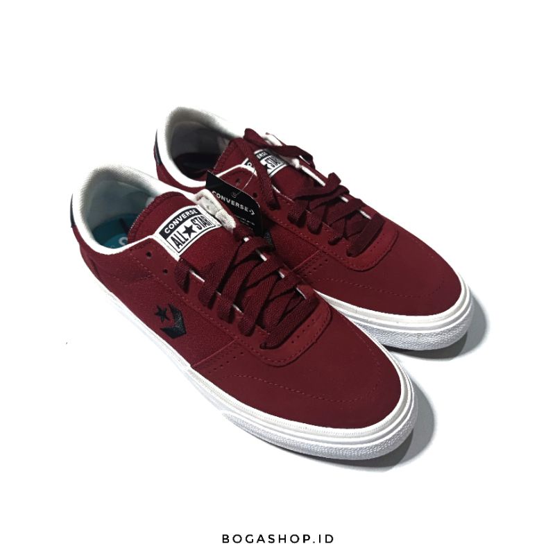 Sepatu Sneakers Skate Converse Boulevard Colorblocked Suede & Canvas Ox