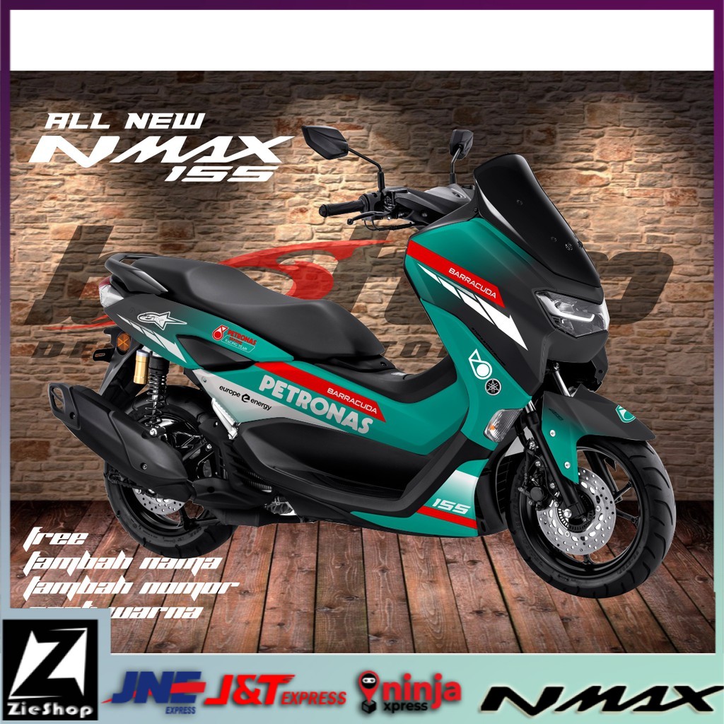 Striping motor new nmax 2020 Decal new nmax 2020 full body Stiker motor nmax variasi