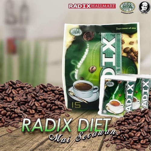 

Kopi Radix Diet Radix Hijau HPA isi 15 Sachet dijamin Ori