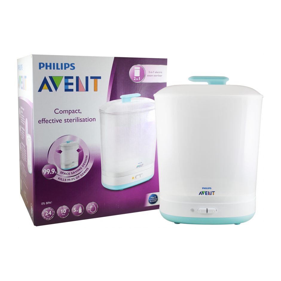 avent 2 in 1 electric steam steriliser