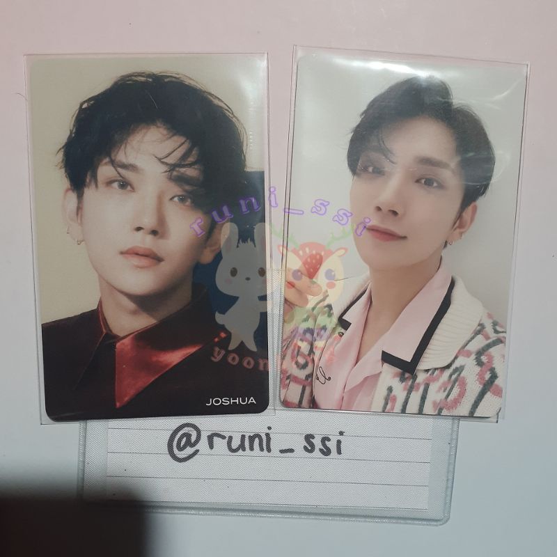 SEVENTEEN Photocard Hitorijanai Joshua Lim C + HMV